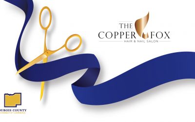 DUBOIS COUNTY CHAMBER HOSTS RIBBON CUTTING FOR COPPER FOX HAIR AND NAIL SALON