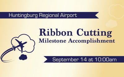 FIRST INDIANA AIRPORT TUNNEL RIBBON CUTTING