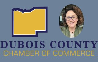 Angie Sanchez-Hostetter named as new director of the Dubois County Chamber of Commerce.